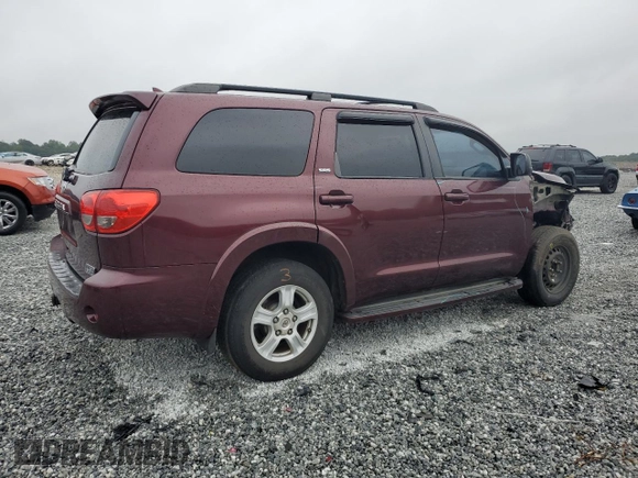 2010 Toyota Sequoia SR5 with VIN 5TDZY5G12AS024309, listed as a Copart auction lot 71584764 with 175,950 mi miles and Salvage Title. Bid and sale history available at carsss.com. Image 3.