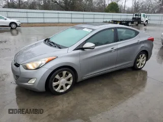 2012 Hyundai Elantra GLS with VIN KMHDH4AEXCU205877, listed as a Copart auction lot 41737745 with 259,154 mi miles and Salvage Title. Bid and sale history available at carsss.com. Image 1.