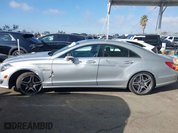 2012 Mercedes-Benz CLS-Class CLS 63 AMG with VIN WDDLJ7EB5CA027728, listed as a IAAI auction lot 41450808 with 100,594 mi miles. Bid and sale history available at carsss.com. Image 14.