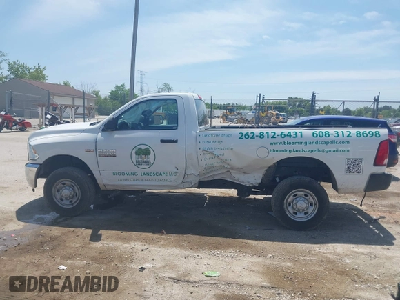 2018 Ram 2500 Tradesman with VIN 3C6LR5AT1JG142094, listed as a IAAI auction lot 42524458 with 201,706 mi miles and . Bid and sale history available at DreamBid. Image 14.
