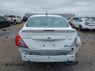 2015 Nissan Versa SV with VIN 3N1CN7AP3FL950323, listed as a IAAI auction lot 41522402 with 23,579 mi miles. Bid and sale history available at carsss.com. Image 6.