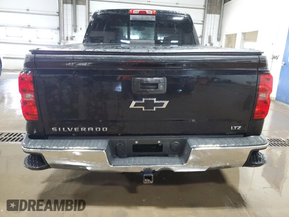 2015 Chevrolet Silverado 1500 LTZ with VIN 3GCUKSEC7FG382008, listed as a Copart auction lot 66865054 with 223,451 mi miles and Salvage Title. Bid and sale history available at carsss.com. Image 6.