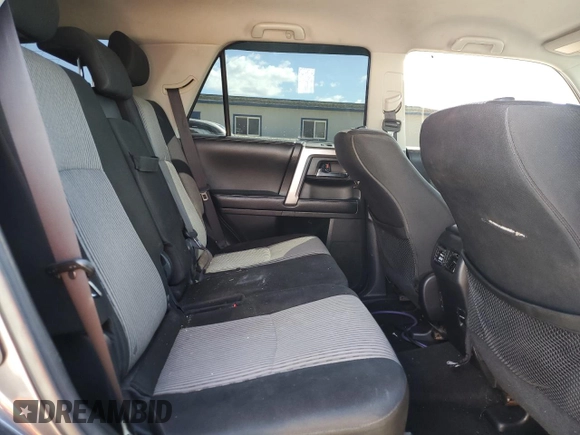 2016 Toyota 4Runner SR5 with VIN JTEZU5JRXG5129779, listed as a Copart auction lot 58263425 with 76,966 mi miles and Clean title. Bid and sale history available at DreamBid. Image 11.