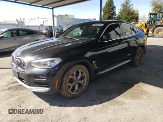 2020 BMW X4 xDrive30i z VIN 5UX2V1C06L9B74278, wystawiony jako Copart lot #50094195 z przebiegiem Nie podano mil oraz Szkoda całkowita • Salvage title. Historia ofert i sprzedaży dostępna na DreamBid. Obrazek 1.