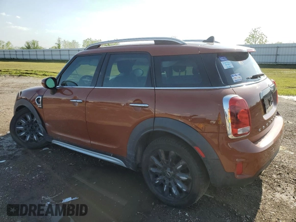 2020 MINI Countryman Cooper S with VIN WMZYW7C02L3L86218, listed as a Copart auction lot 48883435 with 44,046 mi miles and Salvage title. Bid and sale history available at DreamBid. Image 2.
