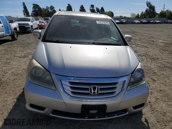 2008 Honda Odyssey EX-L with VIN 5FNRL387X8B417950, listed as a Copart auction lot 52579045 with 166,831 mi miles and Salvage Title. Bid and sale history available at carsss.com. Image 5.