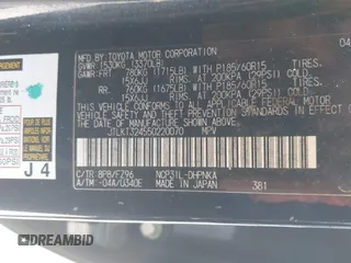 2005 Scion xB z VIN JTLKT324550220070, wystawiony jako IAAI lot #42301090 z przebiegiem 172 598 mil mil oraz . Historia ofert i sprzedaży dostępna na DreamBid. Obrazek 9.