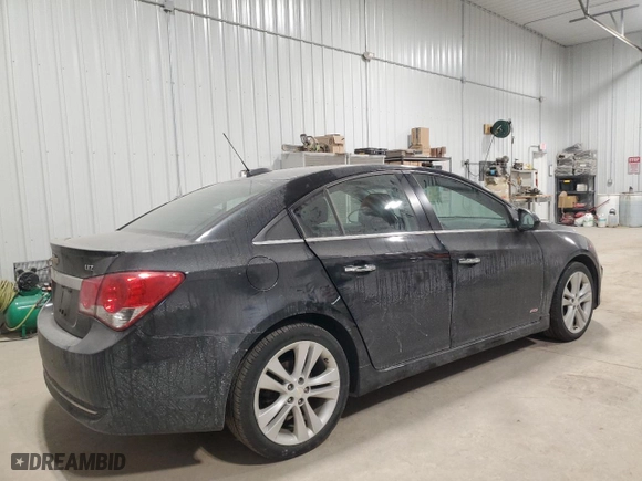 2016 Chevrolet Cruze Limited LTZ with VIN 1G1PG5SB2G7139322, listed as a Copart auction lot 43515045 with 151,218 mi miles and Salvage Title. Bid and sale history available at carsss.com. Image 3.