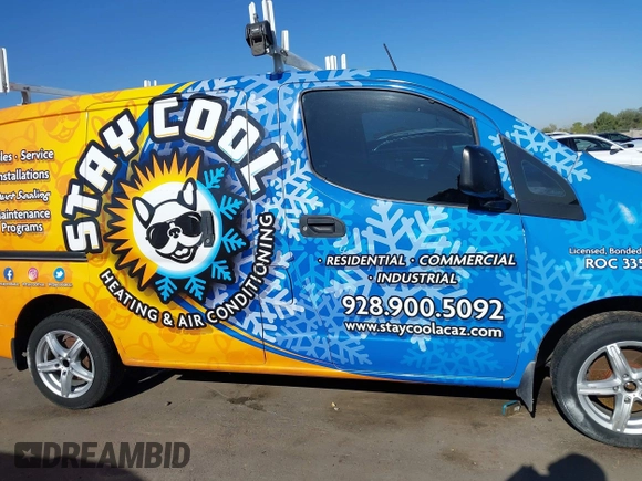 2020 Nissan NV200 S with VIN 3N6CM0KN2LK699541, listed as a IAAI auction lot 42073555 with 117,703 mi miles and . Bid and sale history available at DreamBid. Image 14.