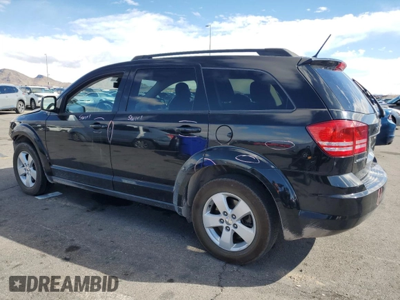2017 Dodge Journey SE with VIN 3C4PDCAB3HT523810, listed as a Copart auction lot 48036165 with 119,333 mi miles and Salvage Title. Bid and sale history available at DreamBid. Image 2.
