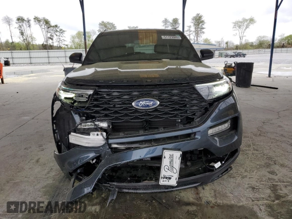 2024 Ford Explorer ST-Line z VIN 1FMSK7KH3RGA80716, wystawiony jako Copart lot #51123065 z przebiegiem 7 265 mil mil oraz Szkoda całkowita • Salvage title. Historia ofert i sprzedaży dostępna na DreamBid. Obrazek 5.