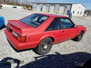 1993 Ford Mustang with VIN 1FACP41M4PF182123, listed as a Copart auction lot 52154315 with 70,458 mi miles and Clean title. Bid and sale history available at DreamBid. Image 3.