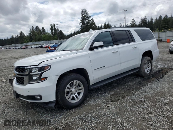 2017 Chevrolet Suburban LT z VIN 1GNSKHKC6HR278232, wystawiony jako Copart lot #57440745 z przebiegiem 121 712 mil mil oraz Szkoda całkowita • Salvage title. Historia ofert i sprzedaży dostępna na DreamBid. Obrazek 1.