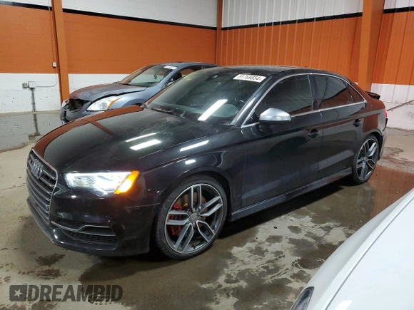 2015 Audi S3 2.0T Prestige with VIN WAUFFRFF0F1038790, listed as a Copart auction lot 81769854 with 157,577 mi miles and Salvage Title. Bid and sale history available at carsss.com. Image 1.