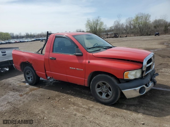 2003 Dodge Ram 1500 ST with VIN 1D7HA16N53J648463, listed as a Copart auction lot 52081395 with 184,005 mi miles and Salvage Title. Bid and sale history available at carsss.com. Image 4.