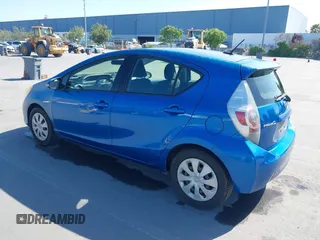 2012 Toyota Prius One with VIN JTDKDTB34C1028582, listed as a IAAI auction lot 42195119 with 137,256 mi miles and . Bid and sale history available at DreamBid. Image 3.