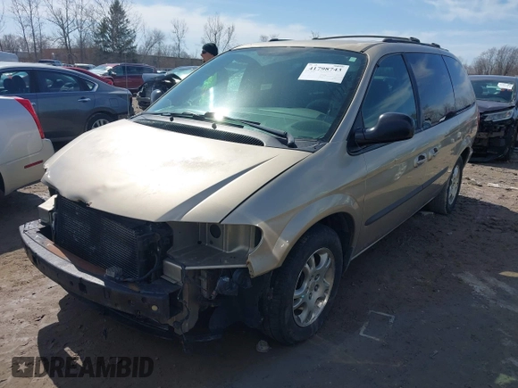 2003 Dodge Grand Caravan with VIN 2D4GP44323R191925, listed as a IAAI auction lot 41798743 with 204,264 mi miles and . Bid and sale history available at DreamBid. Image 2.
