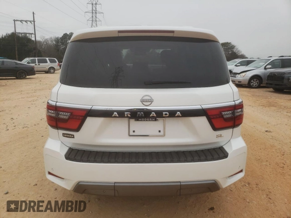2022 Nissan Armada SL with VIN JN8AY2BB3N9812729, listed as a Copart auction lot 89192285 with 66,915 mi miles and Salvage Title. Bid and sale history available at carsss.com. Image 6.