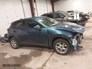 2018 Mazda CX-3 Sport with VIN JM1DKFB70J0321370, listed as a IAAI auction lot 41635558 with 53,995 mi miles. Bid and sale history available at carsss.com. Image 13.