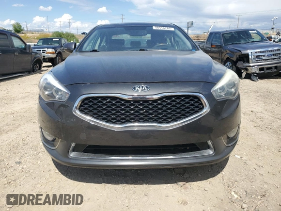 2014 Kia Cadenza Premium z VIN KNALN4D72E5127028, wystawiony jako Copart lot #58416785 z przebiegiem 115 237 mil mil oraz Szkoda całkowita • Salvage title. Historia ofert i sprzedaży dostępna na DreamBid. Obrazek 5.