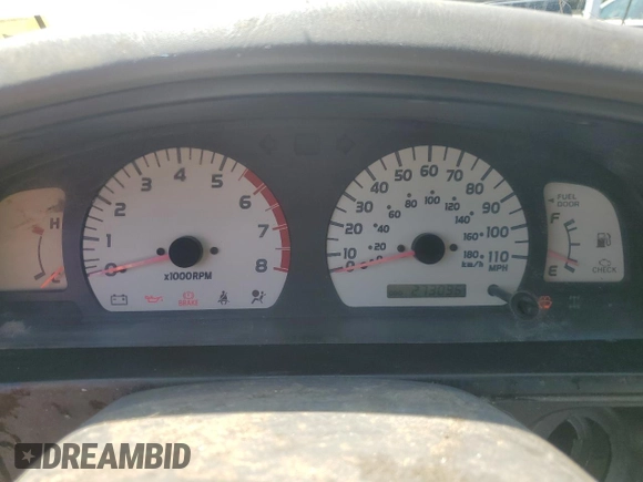 2001 Toyota Tacoma with VIN 5TEWM72N61Z859465, listed as a Copart auction lot 63696605 with 273,096 mi miles and Clean title. Bid and sale history available at DreamBid. Image 9.