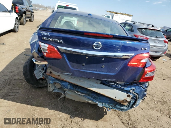 2017 Nissan Sentra SL с VIN 3N1AB7AP9HY341694, выставлен на аукционе Copart как лот 52687125 с пробегом 53 973 миль миль и Списание • Salvage title. История ставок и продаж доступна на DreamBid. Изображение 6.