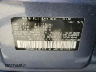 2015 Subaru Legacy Limited with VIN 4S3BNAJ62F3040557, listed as a Copart auction lot 56099095 with 93,215 mi miles and Salvage title. Bid and sale history available at DreamBid. Image 13.