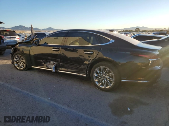 2018 Lexus LS 500 z VIN JTHB51FF3J5004008, wystawiony jako Copart lot #78175134 z przebiegiem 33 983 mil mil oraz Szkoda całkowita • Salvage title. Historia ofert i sprzedaży dostępna na DreamBid. Obrazek 2.