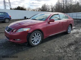 2006 Lexus GS 300 with VIN JTHCH96S060016337, listed as a Copart auction lot 42965415 with 135,563 mi miles and Salvage Title. Bid and sale history available at carsss.com. Image 1.