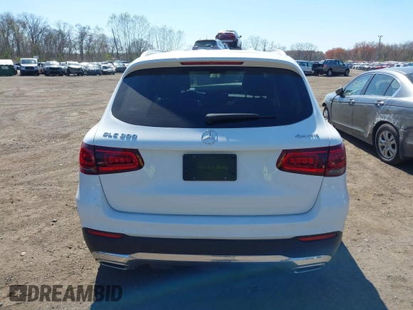 2022 Mercedes-Benz GLC 300 with VIN W1N0G8EB1NV344248, listed as a IAAI auction lot 42059529 with 28,500 mi miles and . Bid and sale history available at DreamBid. Image 16.