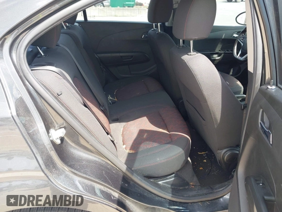 2017 Chevrolet Sonic LT with VIN 1G1JD5SG0H4165723, listed as a IAAI auction lot 42388906 with 73,850 mi miles and . Bid and sale history available at DreamBid. Image 8.