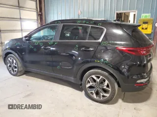 2020 Kia Sportage EX with VIN KNDPNCAC7L7631897, listed as a Copart auction lot 55474655 with 114,403 mi miles and Salvage title. Bid and sale history available at DreamBid. Image 2.