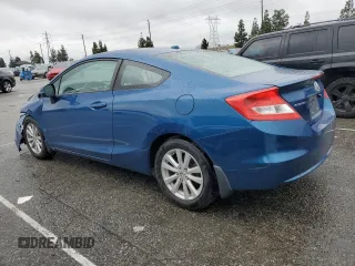 2012 Honda Civic Cpe EX-L with VIN 2HGFG3B11CH539869, listed as a Copart auction lot 48729725 with 89,909 mi miles and Salvage Title. Bid and sale history available at carsss.com. Image 2.