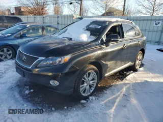 2012 Lexus RX 450h with VIN JTJBC1BA2C2046978, listed as a Copart auction lot 44949555 with 167,226 mi miles and Salvage Title. Bid and sale history available at DreamBid. Image 1.