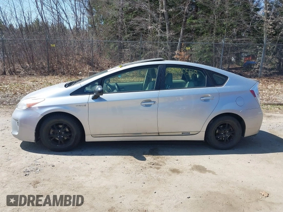 2012 Toyota Prius One with VIN JTDKN3DU8C5422968, listed as a IAAI auction lot 42080548 with 240,308 mi miles. Bid and sale history available at carsss.com. Image 14.