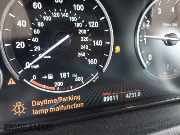 2016 BMW X3 sDrive28i with VIN 5UXWZ7C56G0M83583, listed as a IAAI auction lot 41517534 with 89,611 mi miles and . Bid and sale history available at DreamBid. Image 15.