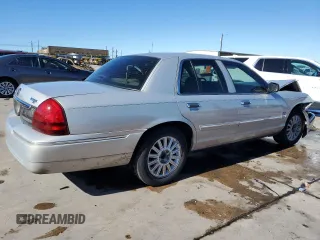 2009 Mercury Grand Marquis LS with VIN 2MEHM75V09X619313, listed as a Copart auction lot 41596455 with 198,017 mi miles and Salvage Title. Bid and sale history available at DreamBid. Image 3.