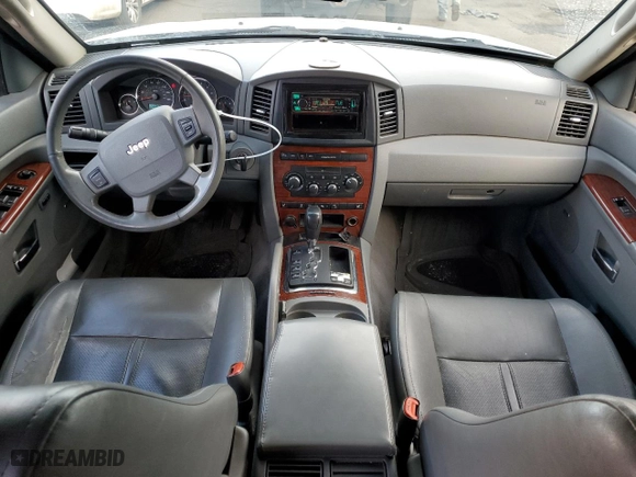 2007 Jeep Grand Cherokee Limited with VIN 1J8HR58237C569275, listed as a Copart auction lot 46633005 with 184,393 mi miles and Salvage Title. Bid and sale history available at carsss.com. Image 8.