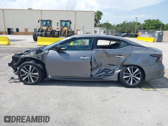 2021 Nissan Maxima SV z VIN 1N4AA6CVXMC508952, wystawiony jako IAAI lot #42491745 z przebiegiem 66 250 mil mil oraz . Historia ofert i sprzedaży dostępna na DreamBid. Obrazek 6.