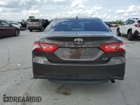2019 Toyota Camry LE with VIN 4T1B11HK3KU835227, listed as a Copart auction lot 54455045 with 177,916 mi miles and Clean Title. Bid and sale history available at carsss.com. Image 6.