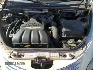 2005 Chrysler PT Cruiser GT with VIN 3C3AY75S25T501468, listed as a Copart auction lot 50221195 with 141,609 mi miles and Salvage Title. Bid and sale history available at carsss.com. Image 12.