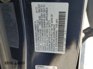 2023 Honda Odyssey EX-L z VIN 5FNRL6H66PB059463, wystawiony jako Copart lot #52288865 z przebiegiem Nie podano mil oraz Szkody całkowita. Historia ofert i sprzedaży dostępna na DreamBid. Obrazek 15.