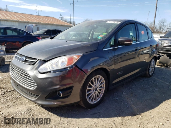 2016 Ford C-Max Energi SEL with VIN 1FADP5CUXGL114403, listed as a Copart auction lot 47727214 with 75,601 mi miles and Salvage Title. Bid and sale history available at carsss.com. Image 1.