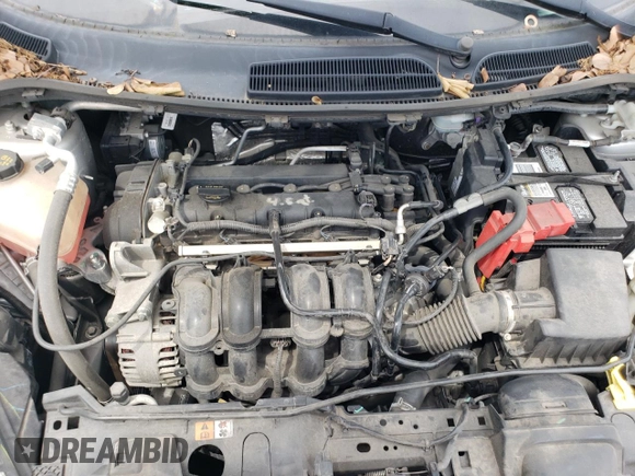 2017 Ford Fiesta S with VIN 3FADP4AJ0HM171048, listed as a Copart auction lot 60654545 with 50,542 mi miles and Salvage title. Bid and sale history available at DreamBid. Image 11.