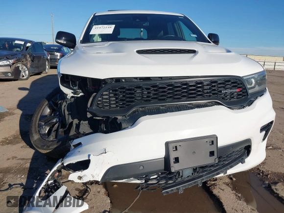 2023 Dodge Durango R/T Plus with VIN 1C4SDHCT5PC589797, listed as a IAAI auction lot 41472148 with 34,980 mi miles and . Bid and sale history available at DreamBid. Image 6.
