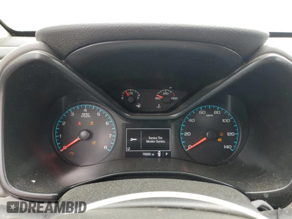 2019 Chevrolet Colorado 4WD Work Truck z VIN 1GCGTBEN3K1237102, wystawiony jako Copart lot #51512275 z przebiegiem 79 080 mil mil oraz Szkoda całkowita • Salvage title. Historia ofert i sprzedaży dostępna na DreamBid. Obrazek 9.
