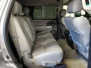 2011 Toyota Sequoia SR5 with VIN 5TDBY5G16BS048406, listed as a Copart auction lot 46434295 with 136,739 mi miles and Salvage Title. Bid and sale history available at carsss.com. Image 11.