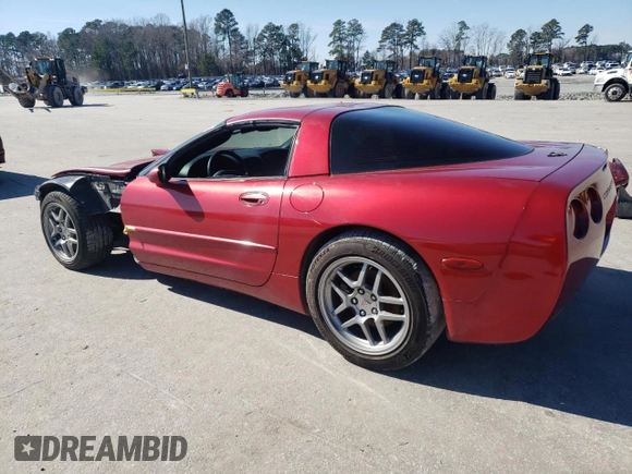 2004 Chevrolet Corvette with VIN 1G1YY22G445128857, listed as a Copart auction lot 42604495 with 143,805 mi miles and Salvage Title. Bid and sale history available at carsss.com. Image 2.