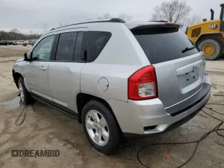 2013 Jeep Compass Sport with VIN 1C4NJCBA7DD166492, listed as a Copart auction lot 85977614 with 135,589 mi miles and Salvage Title. Bid and sale history available at carsss.com. Image 2.
