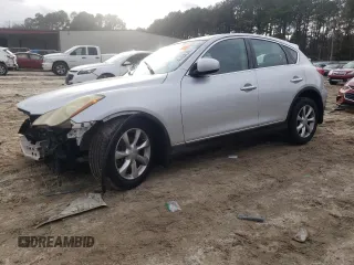 2008 Infiniti EX Journey with VIN JNKAJ09E58M303519, listed as a Copart auction lot 41438585 with 156,402 mi miles and Salvage Title. Bid and sale history available at carsss.com. Image 1.